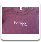 Plum Women's be happy tee